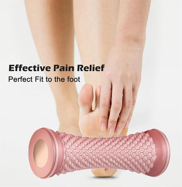 Foot Roller Massager, Deep Tissue Muscle Massager, Acupressure Trigger Point Therapy, Plantar Fasciitis Relief, Heel Arch Pain & Leg Soreness