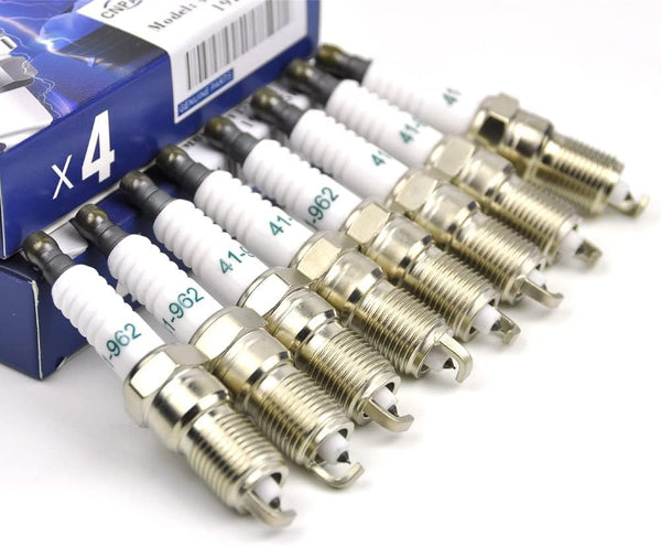 8Pcs 41-962 Upgrad Real Iridium Spark Plugs 19299585 for Chevrolet Chevy, GMC, Cadillac, Buick, Hummer, Pontiac,Silverado Suburban Avalanche GMC