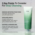 ANUA Heartleaf Quercetinol Pore Deep Cleansing Foam, Facial Cleanser, for Double Cleansing, BHA, Hyaluronic Acid, Glycerin, Face Wash, Blackhead