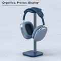 Headphone Stand, Desktop Headset Holder Heavy Base Desk Earphone Stand Aluminum Gaming Headset Hanger Rack for Airpods Max, Airpods, Airpods Pro,