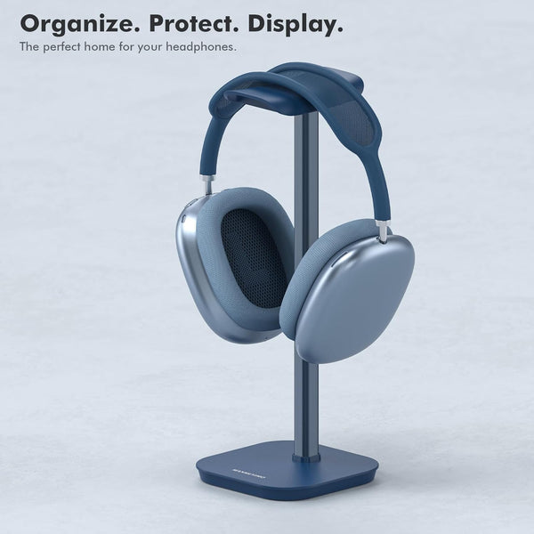 Headphone Stand, Desktop Headset Holder Heavy Base Desk Earphone Stand Aluminum Gaming Headset Hanger Rack for Airpods Max, Airpods, Airpods Pro,
