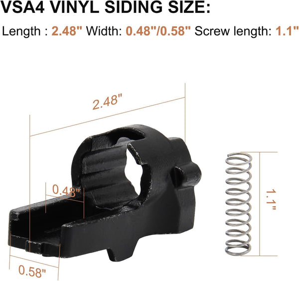 Thaekuns VSA4 Vinyl Siding Adaptor Kit for Bostitch RN46-1 Coil Roofing Nailer