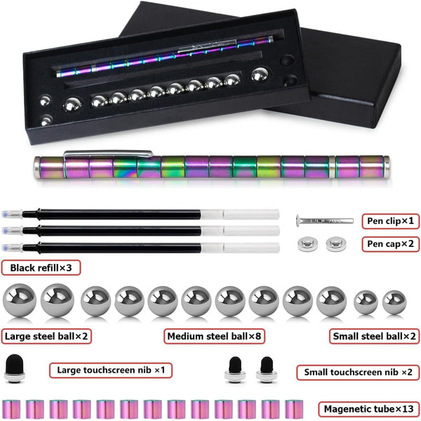 Magnetic Pen,Fidget Pen,Eliminate Pressure Fidget Pen for Desk Toys ,Teen Gifts,Best Gift for 8-12 Years Old, Novelty Toy Gift for Kids or Friends