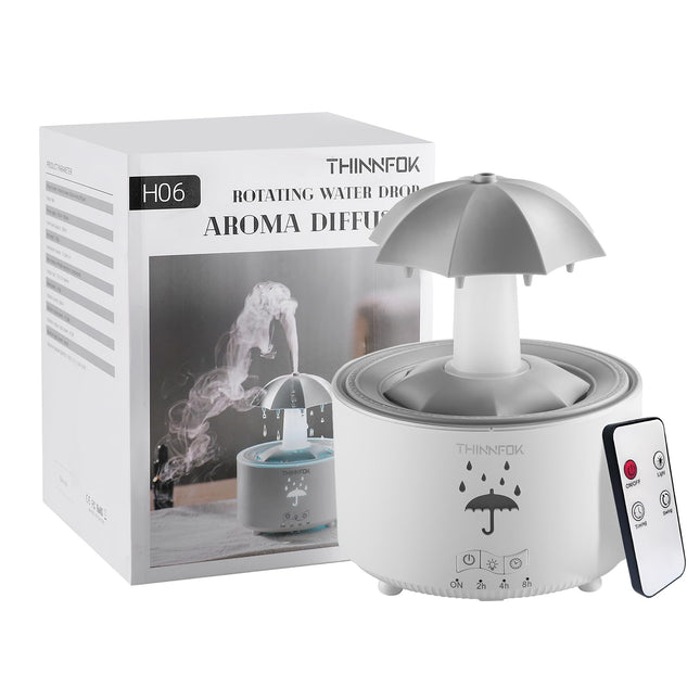 Humidifiers for Bedroom,Aromatherapy Essential Oils Diffuser,Quiet Ultrasonic Clouds and Cool Mist Humidifier, 7 Colors 