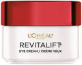 L'Oreal Paris Skincare Revitalift Anti-Wrinkle and Firming Eye Cream with Pro Retinol, Treatment to Reduce Dark Circles, Fragrance Free, 0.5 Oz.