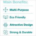 GUSTO [3 oz. - 100 Count Small Paper Cups, Disposable Mini Bathroom Mouthwash Cups - Eco-Friendly and Versatile - Floral