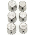 6 Pieces Battery Terminals Post Lead Shims Car Battery Post Caps Adapter Terminal Cable Ends Repair Kits for Positive or Negative Worn Posts Loose