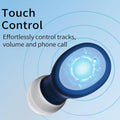 Wireless Earbuds In-Ear Headphones Bluetooth 5.3 with Built-In Mics Deep Bass Clear Call Ultralight Headsets up to 30H Play Time for Studying