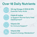Smartypants Prenatal Vitamins for Women, Multivitamin Gummies: Omega 3 Fish Oil (EPA/DHA), Biotin, Methylfolate, Vitamin D3, C, Vitamin B12, B6,