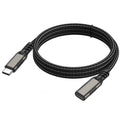 USB C Extension Cable 6.6Ft Male to Female Cord Support 4K Video Output, Fast Charge 100W, Data Transfer 10Gbps, USB 3.2 Gen 2 Extender for PC,