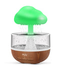 Weljoy Zen Raining Cloud Night Light Aromatherapy Essential Oil Diffuser Micro Humidifier Desk Fountain Bedside Sleeping Relaxing Mood Water Drop