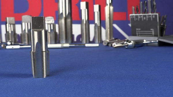Drill America DWT64005 DWT Series Qualtech High-Speed Steel Pipe Tap, 1/8"-27 NPT
