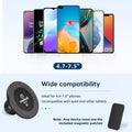 FANAUE Cell Phone Holder Base with 1" Ball Head Magnetic Car Phone Mount Stand Compatible with RAM Mount B Size 1 Inch, Can Be Mounted on Car