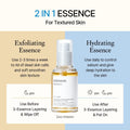 mixsoon Bean Essence Exfoliating, Snail Mucin Moisturizer for Hydrating, Fermented Bean Extract, Gentle Formula for Smooth Skin 50ml / 1.69 fl.oz.