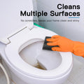 Cleaning Screen, 5.5X4 Inch Upgraded Toilet Cleaner Hard Water 15PCS Toilet Ring Remover Abrasive Grit Mesh Pads for Bowls Griddle Household Stain