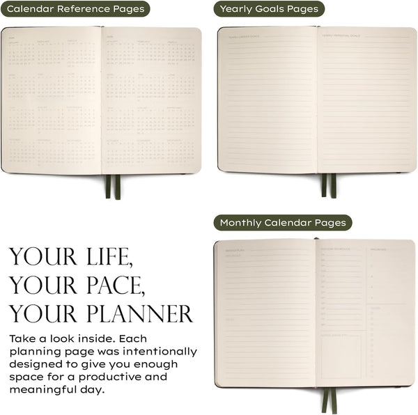 Anecdote 2025 Planner: a Monthly, Weekly & Daily Planner 2025-2026 for Planning Your Success - A5 Size Hardcover Start Anytime and Achieve Your