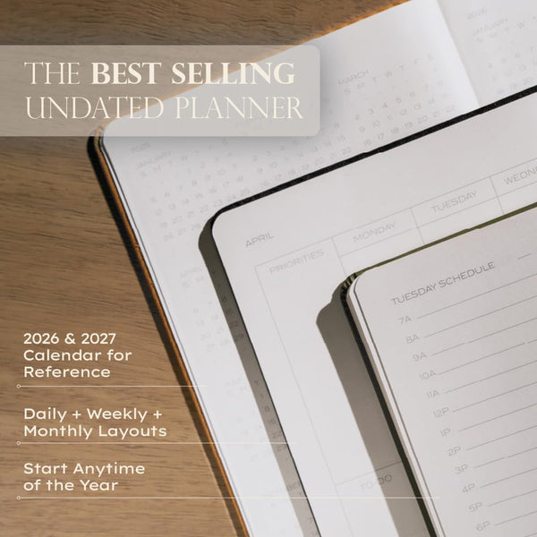 Anecdote 2025 Planner: a Monthly, Weekly & Daily Planner 2025-2026 for Planning Your Success - A5 Size Hardcover Start Anytime and Achieve Your