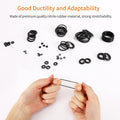 Hongway 770Pcs Rubber O Ring Assortment Kits 18 Sizes Sealing NBR Gasket Washers for Car Auto Vehicle Repair, Professional Plumbing, Air or Gas