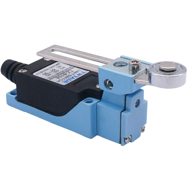 TWTADE/TZ-8108 Adjustable Roller Lever Arm Limit Switch NC-NO CNC Mill Router SPDT Momentary Limit Switch for CNC Mill Plasma TZ-8108
