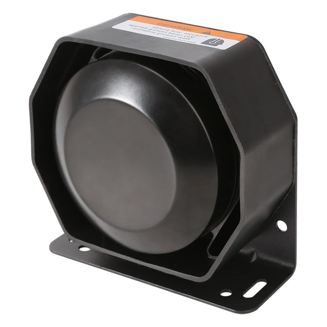 JAMTOM Compact High-Performance PA Siren Horn, 200W/8 Ohms Ultra Slim Sirens Speaker for Police, Ambulance, Engineer Veh