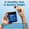 Numo Melatonin Free Sleep Gummies - Natural Sleep Aid with Magnesium, L-Theanine, Apigenin (Chamomile Extract), Taurine, VIT B6, Kombucha Culture