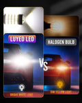 LUYED 1156 1141 LED Bulb 3400 Lumens Extremely Bright 1003 7506 BA15S P21W LED Light Bulbs for Backup Reverse Tail Turn Signal Lights,Xenon