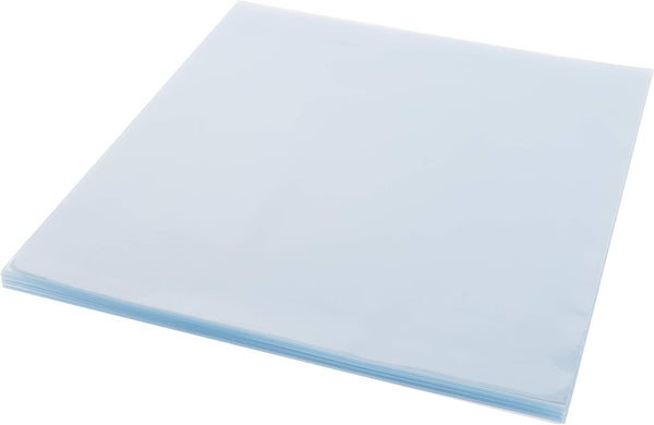 BCW 33 RPM Record Sleeves - 100 Ct | Polypropylene Vinyl Record Outer Sleeves | 2 Mil Thickness | Vinyl Record Album Protectors