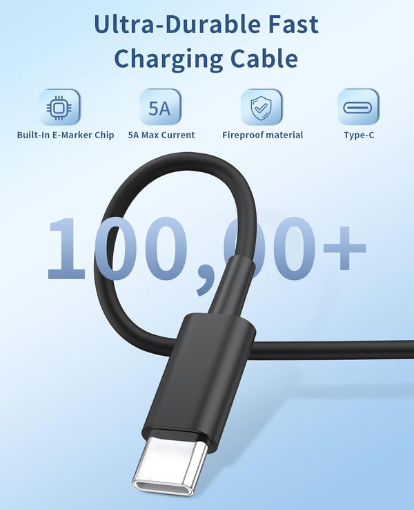 Type C Charger Fast Charging,2Pack 25W Super Fast USB C Charger Block with 6Ft USB C Cable Compatible with Samsung Galaxy S24