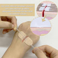 Emergency Wound Closures Adhesive Bandages, Zip Stitch Stickers for Camping, Survival & Household Gear, 3 Pcs (45*10Mm, Skin)