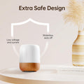 Yogin Essential Oil Diffuser for Bedroom, Quiet,Small Aromatherapy Diffuser,7 LED Color Options, and a Safety Auto-Off Timer