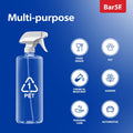 Bar5F Plastic Spray Bottles with Mixor Trigger, 32 Oz | Professional, Leak Proof, Empty, Adjustable Fine to Powerful Sprayer, Refillable | Water