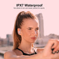 Ear Buds Wireless Earbuds, Hifi Stereo Bluetooth 5.3 Running Headphones with Dual LED Display 30Hrs Playtime, Built-In Mic, Type-C, In-Ear