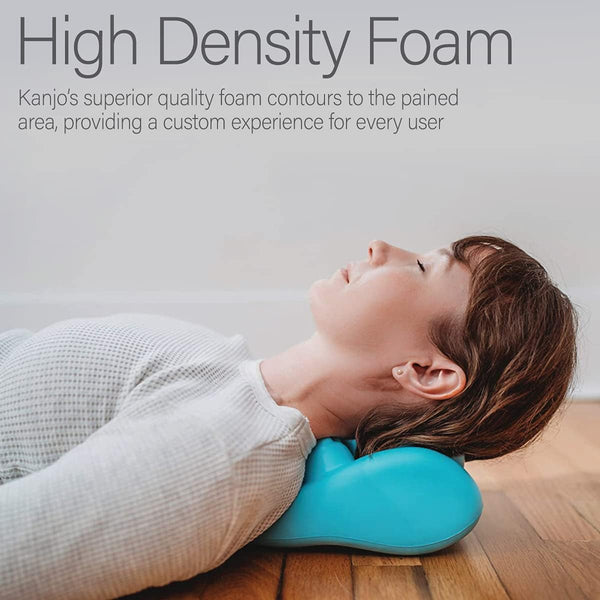 Kanjo Acupressure Neck Pain Relief Cushion | Cervical Traction Device & Acupressure Cushion for Muscle Tension & Relaxation | Helps Relieve Neck &