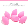AOA Studio Collection Makeup Sponge Set Makeup Blender Latex Free and High-Definition Super Soft Set of 6 Makeup Blender for Powder Cream and