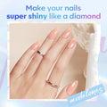 Modelones Gel Top Coat, 15 Ml 2025 Upgrade Super Shiny Base and Top Coat Set, Soak off Nail Lamp Acid Free No Wipe Clear Base Top Gel Nail Polish