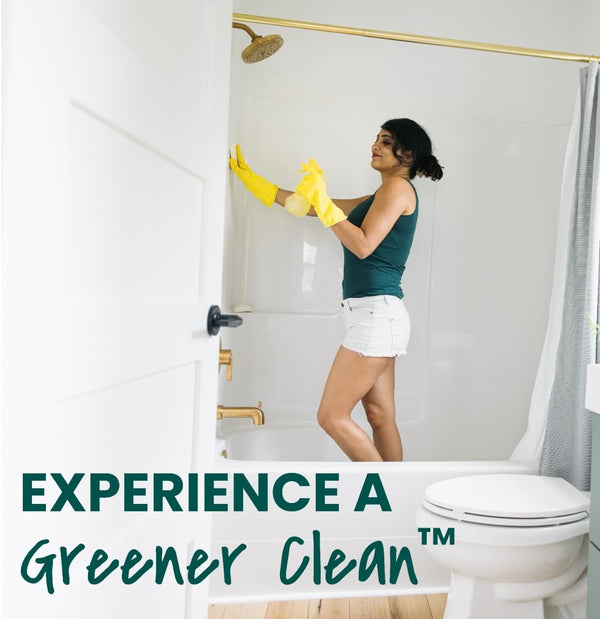 Scotch-Brite Greener Clean Non-Scratch Scrub Sponge, Sponge for Washing Dishes, Cleaning Kitchen, Superior Performance and Made with Sustainable