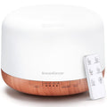 Innogear 500Ml Essential Oil Diffuser with Remote Control, Premium Ultrasonic Aromatherapy Diffusers Scent Humidifier Vaporizer Auto-Off Timer for