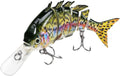 Fishing Lures for Bass Trout Topwater Multi Jointed Swimbaits Slow Sinking Bionic Swimming Lures Bass Freshwater Saltwater Bass Lifelike Fishing