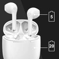 Yobola Wireless Earbuds, Bluetooh Earbuds, Deep Bass Light Weight Mini Wireless Headphones for Running/Fitness, 25Hrs Playtime, Built-In