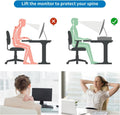 gianotter Computer Monitor Stand Riser, Desk Organizers and Accessories with Drawer, Office Desk Accessories & Workspace Desktop Organizers