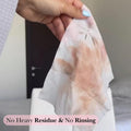 Mivida Hypoallergenic Makeup Remover Wipes | Daily Cleansing Facial Towelettes with Vitamin E for Sensitive Skin | 50 Count Fragrance-Free,