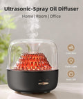 Personal Essential Oil Diffuser, 200Ml Ultrasonic Mist Fragrance Aroma Diffusers with 7 LED Color Ambient Light, Small Size for Aromatherapy,