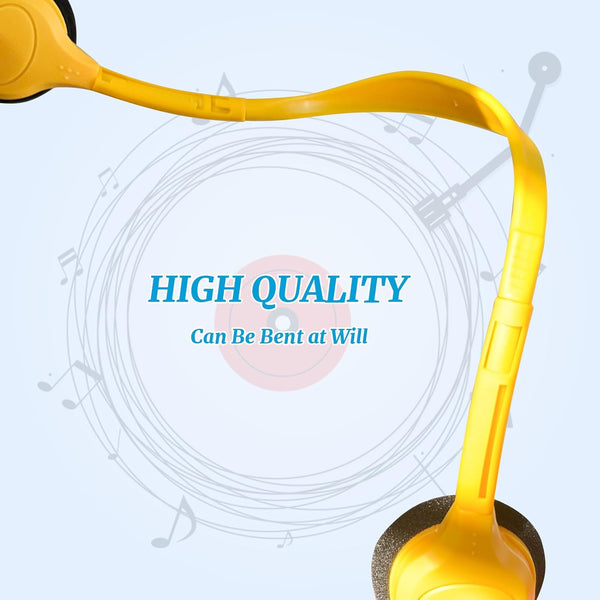 Bulk Headphones for Kids 10 Pack Multi Color for School Classroom Students Teen Boys Girls and Adult