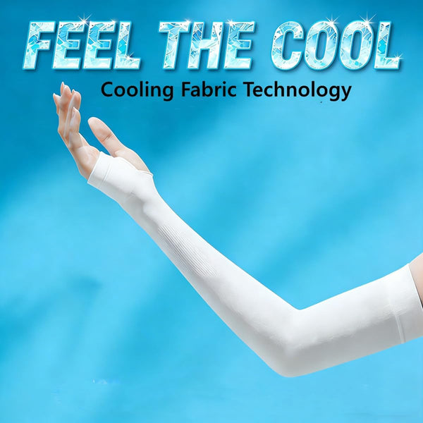 Sun Protection Arm Sleeves with Thumb Holes for Men Women,Cooling Compression UV Arm Cover,Outdoor Sports Sleeve Arm