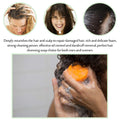 VERT 100% Natural Shampoo Bar for Hair 2 Pieces Solid Shampoo Soap for Treated Dry Damaged Hair Vegetarian Plant Essence Helps Stop Hair Loss and