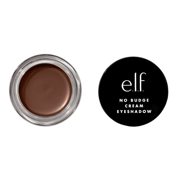 E.L.F. No Budge Cream Eyeshadow, 3-In-1 Eyeshadow, Primer & Liner with Crease-Resistant Color & Stay-Put Power, Vegan & Cruelty-Free, Sand Dune