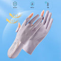 Women UV Sun Protection Gloves Full Finger Touchscreen Non Slip Gloves Driving Gloves Breathable Summer Outdoor for Women