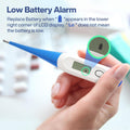 Boncare 10 Seconds Oral Thermometer for Adults and Kids - Accurate & Safe Rectal Thermometer for Baby with Fever Alarm, Digital Thermometer FSA