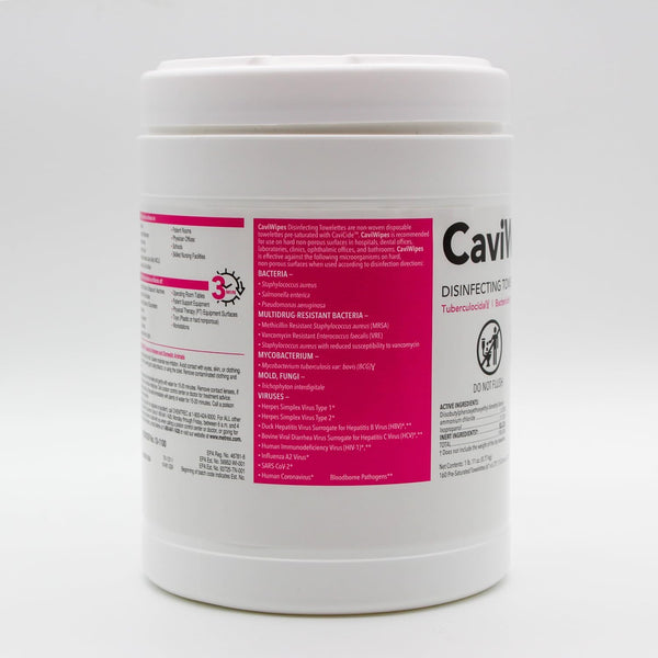 Caviwipes - Disposable Germicidal Cleaner & Healthcare Disinfecting Wipes, 160 Count