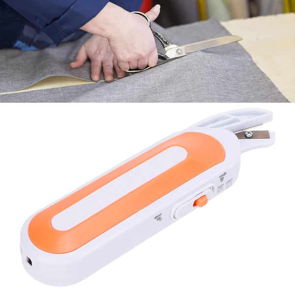 Cordless Electric Scissors for Cutting Fabric Crafting Cardboard, Mini Portable Shears Tool for Sewing Cutter Carpets Leather Rubber Paperboard,